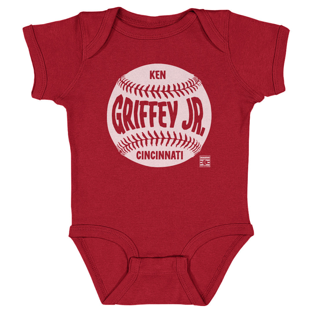 Ken Griffey Jr. Cincinnati Baseball WHT