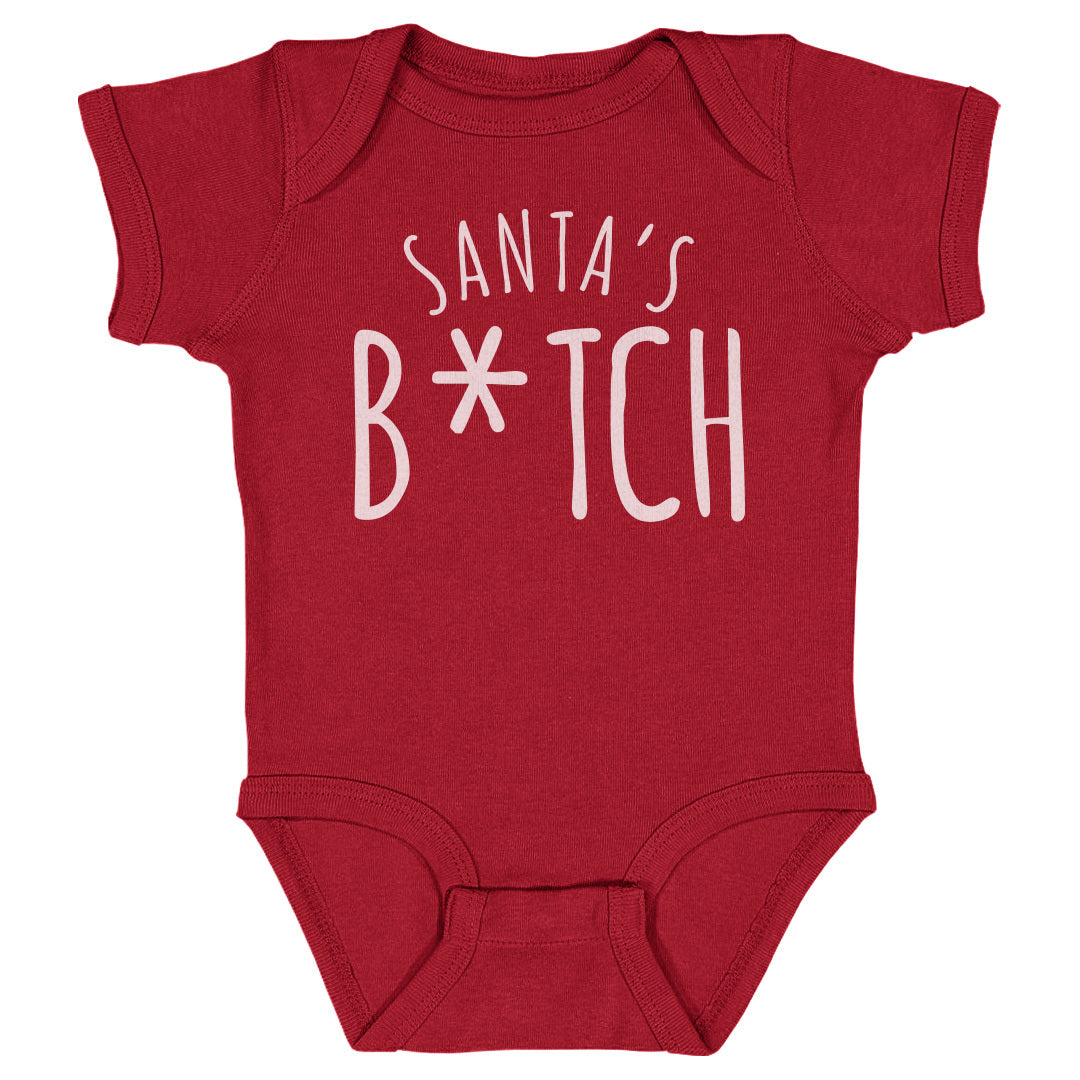Christmas Santa's B-tch WHT