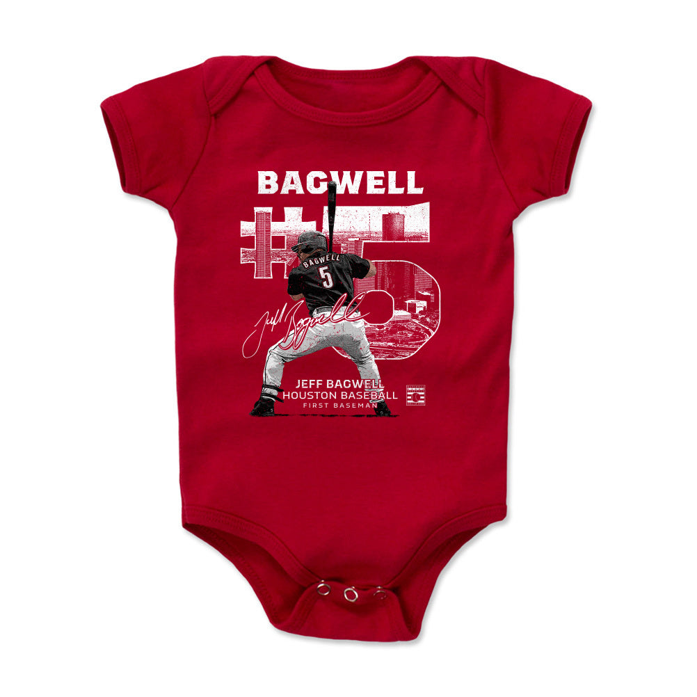 Jeff Bagwell Throwback Number WHT
