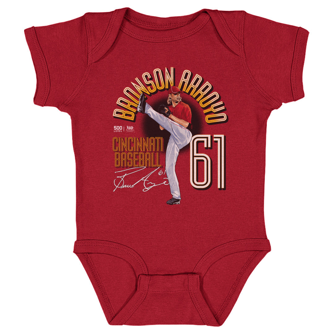 Bronson Arroyo Cincinnati Name Arc WHT
