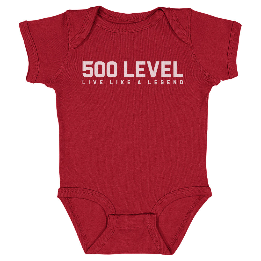 500 LEVEL Wordmark WHT