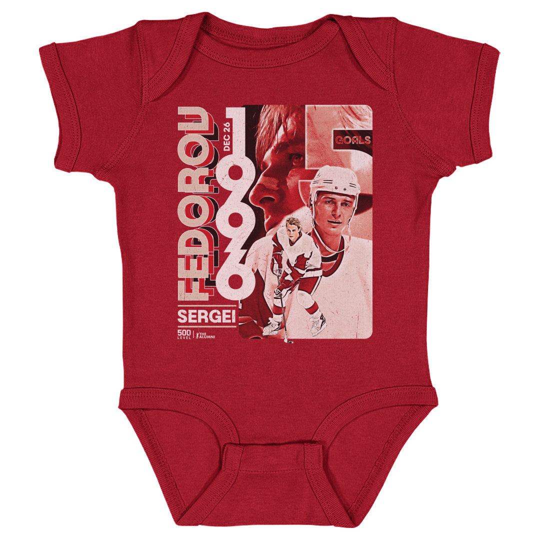 Sergei Fedorov Detroit 5 Goal Game 1996 WHT