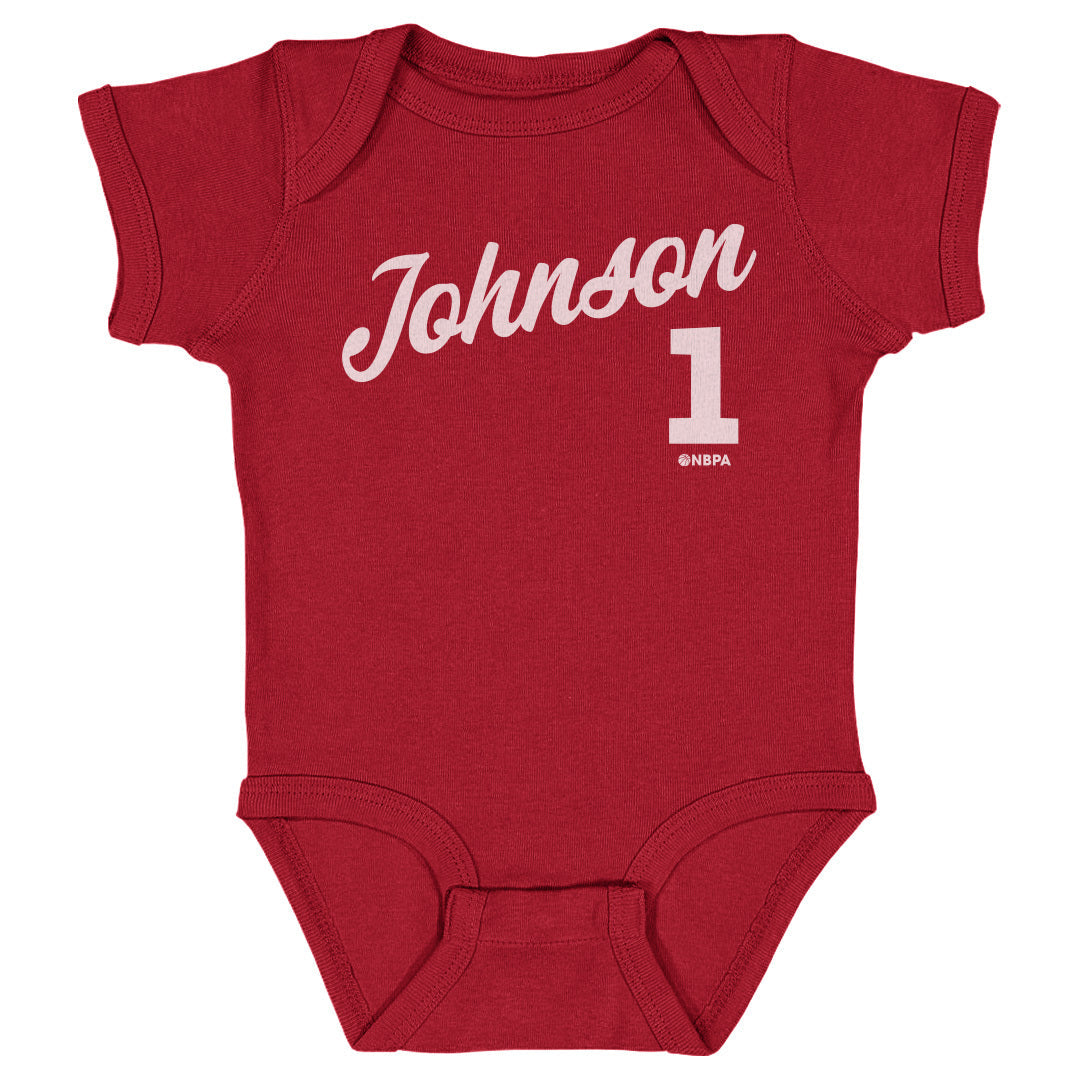Jalen Johnson Atlanta Script WHT