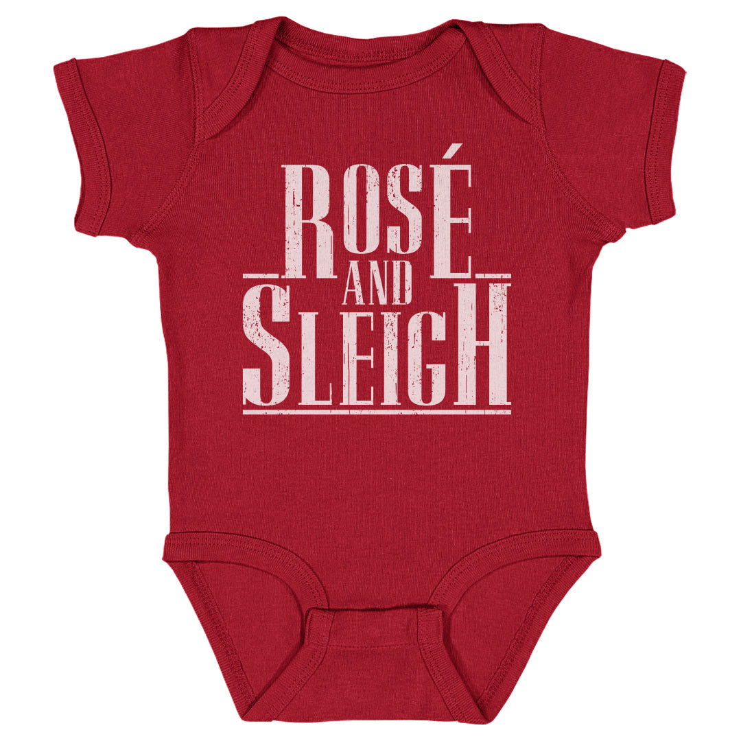 Christmas Rose And Sleigh WHT