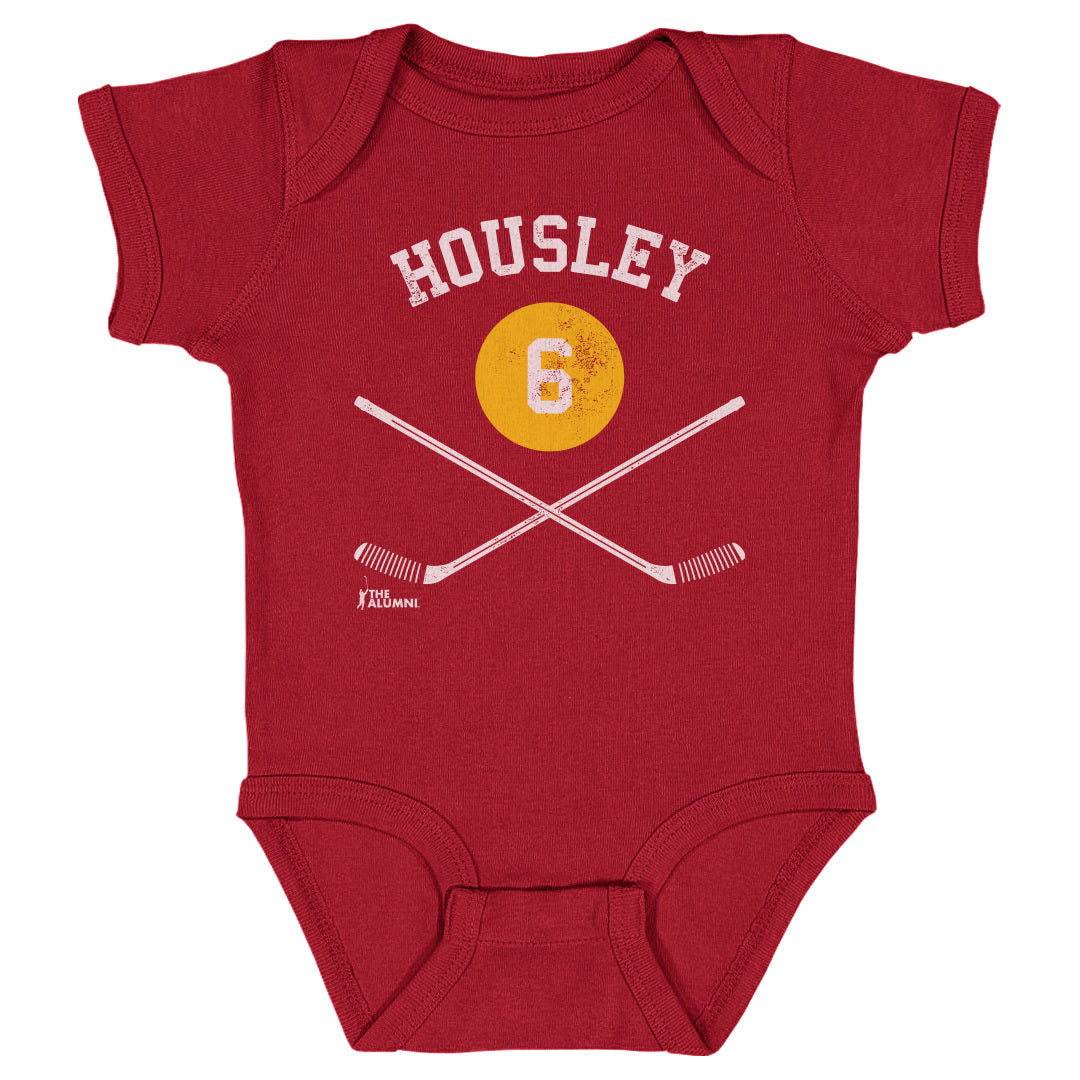 Phil Housley Calgary 6 Sticks WHT