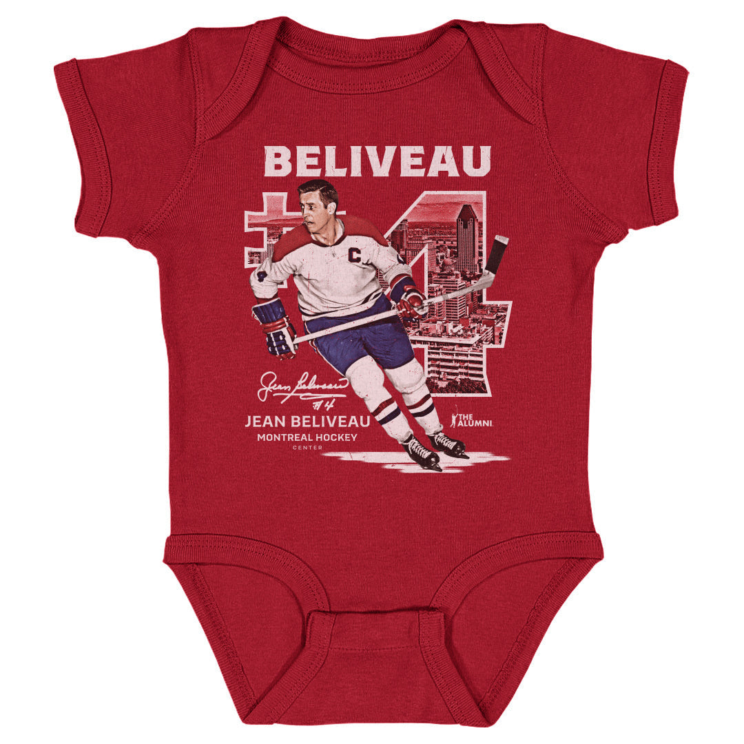Jean Beliveau Montreal Throwback WHT