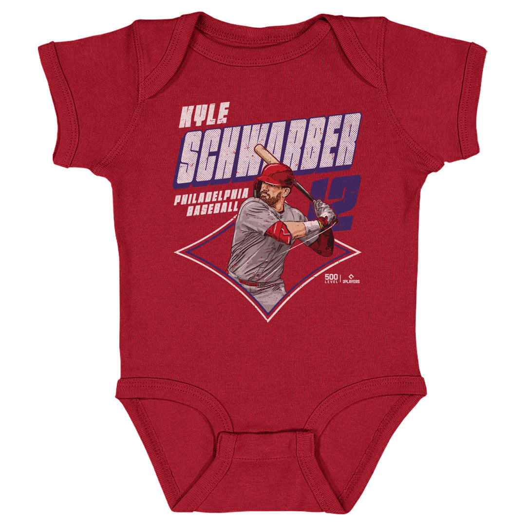 Kyle Schwarber Philadelphia Diamond WHT