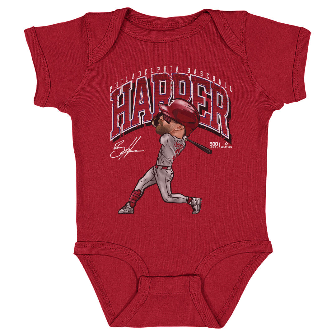 Bryce Harper Philadelphia Cartoon WHT