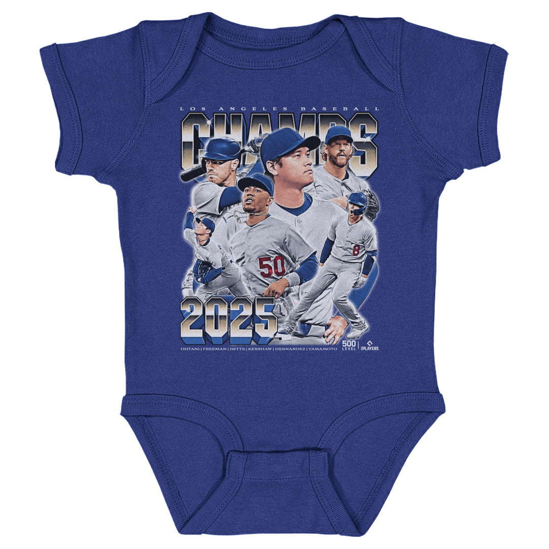 Los Angeles D Baseball 2025 Champs Vintage WHT