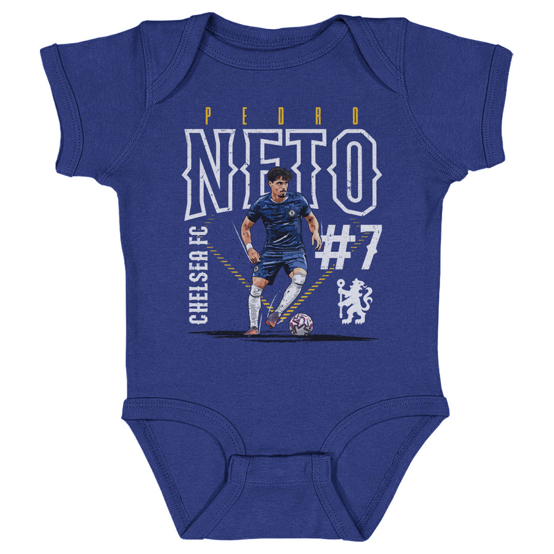 Pedro Neto Chelsea FC Outline Number WHT