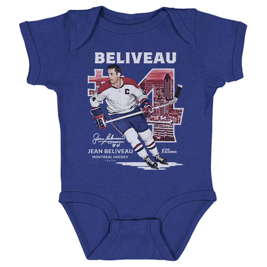 Jean Beliveau Montreal Throwback WHT