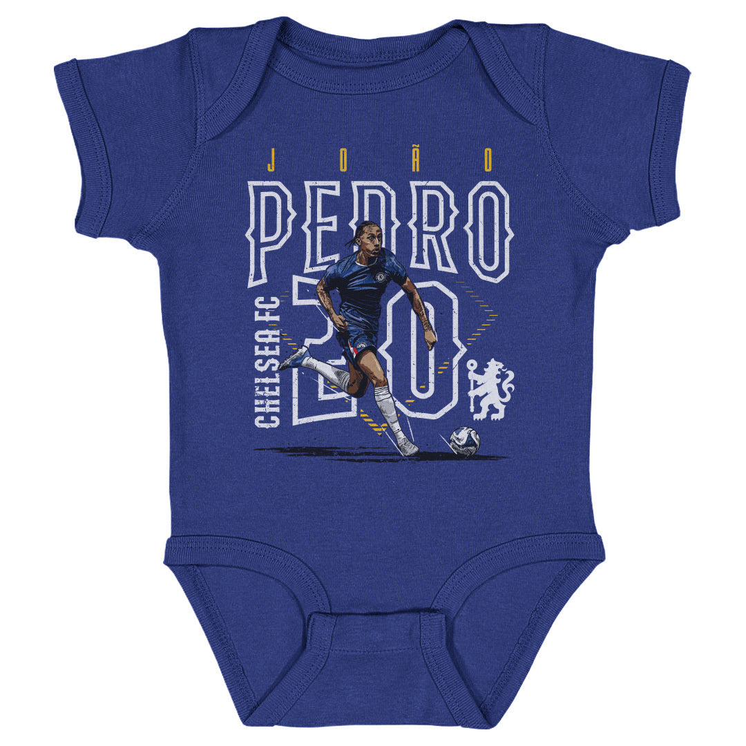 Joao Pedro Chelsea FC Outline Number WHT