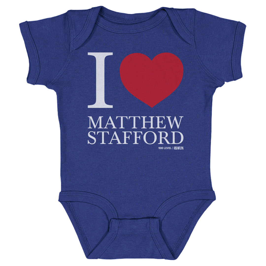 Matthew Stafford Los Angeles R I Love WHT