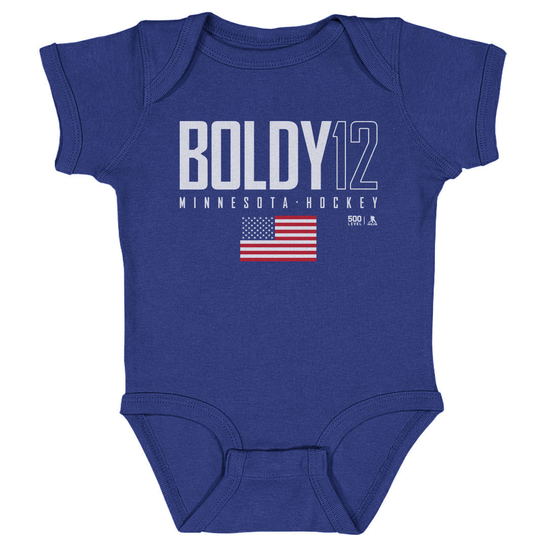 Matt Boldy Minnesota USA Elite WHT