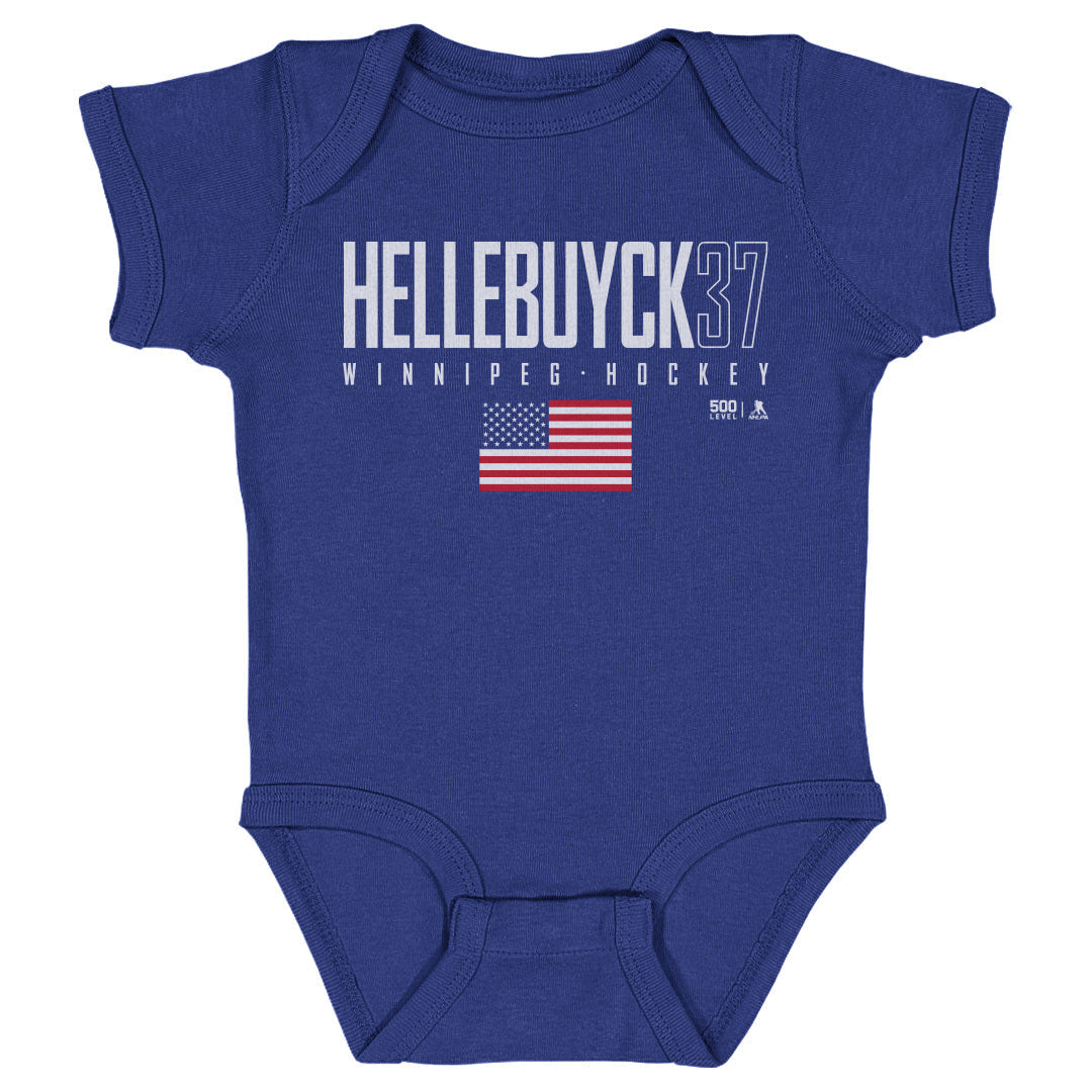 Connor Hellebuyck Winnipeg USA Elite WHT