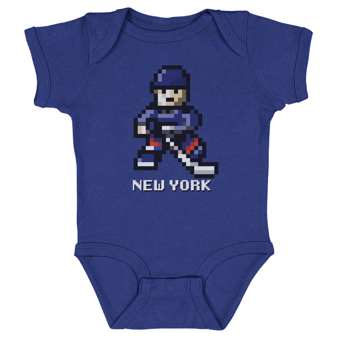 New York I Hockey 8-bit WHT