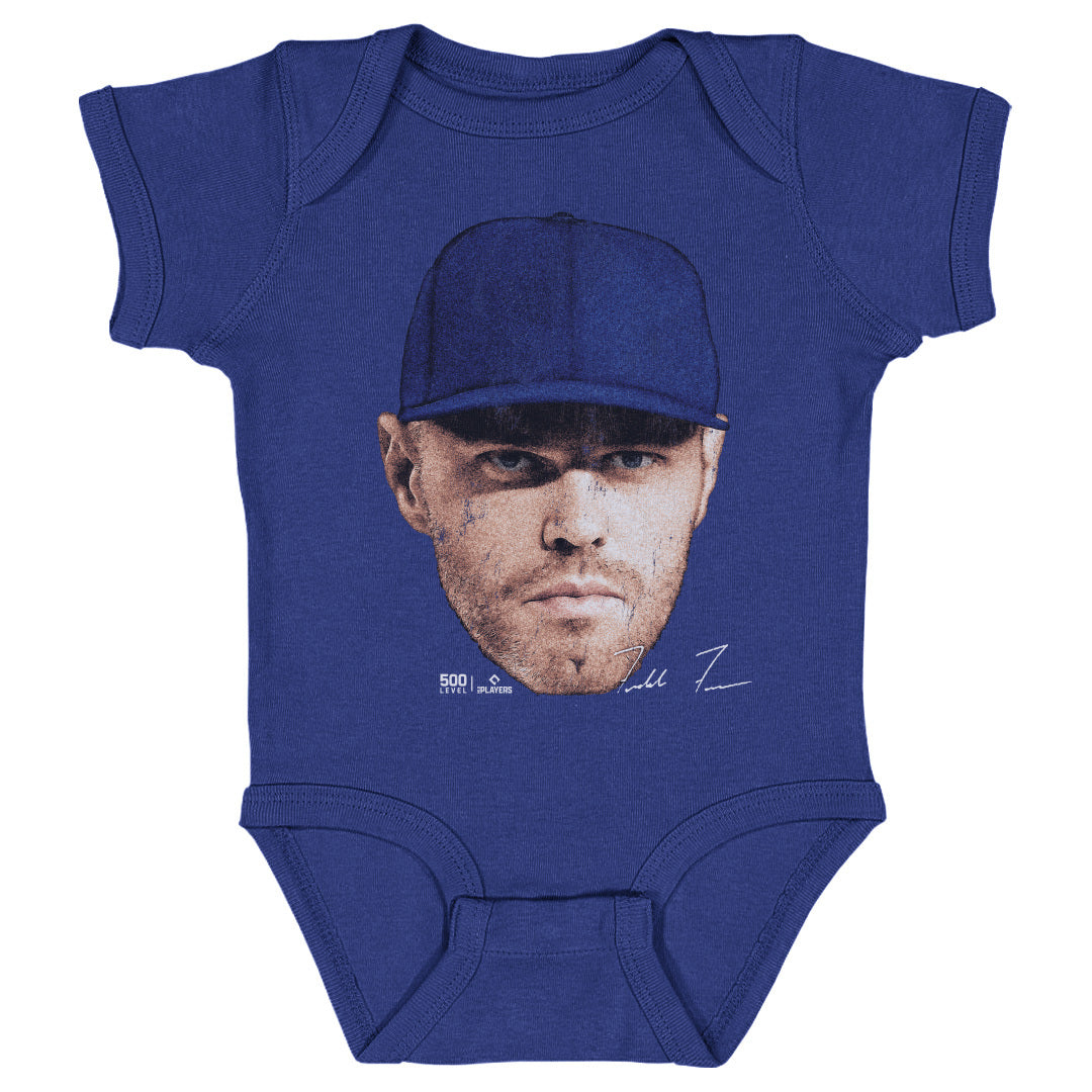 Freddie Freeman Los Angeles D Vintage Head WHT