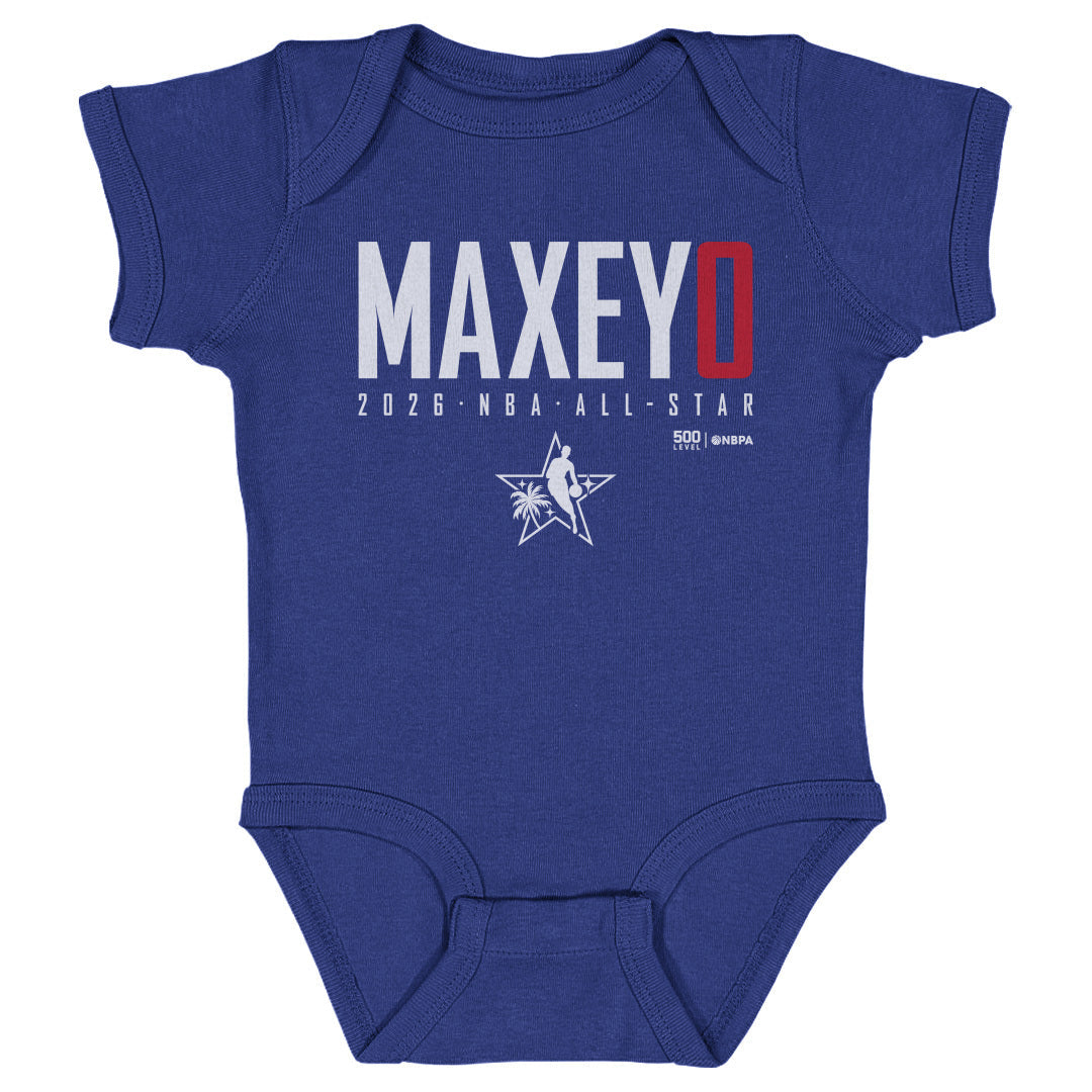 Tyrese Maxey Philadelphia 76ers 2026 NBA All-Star Elite WHT