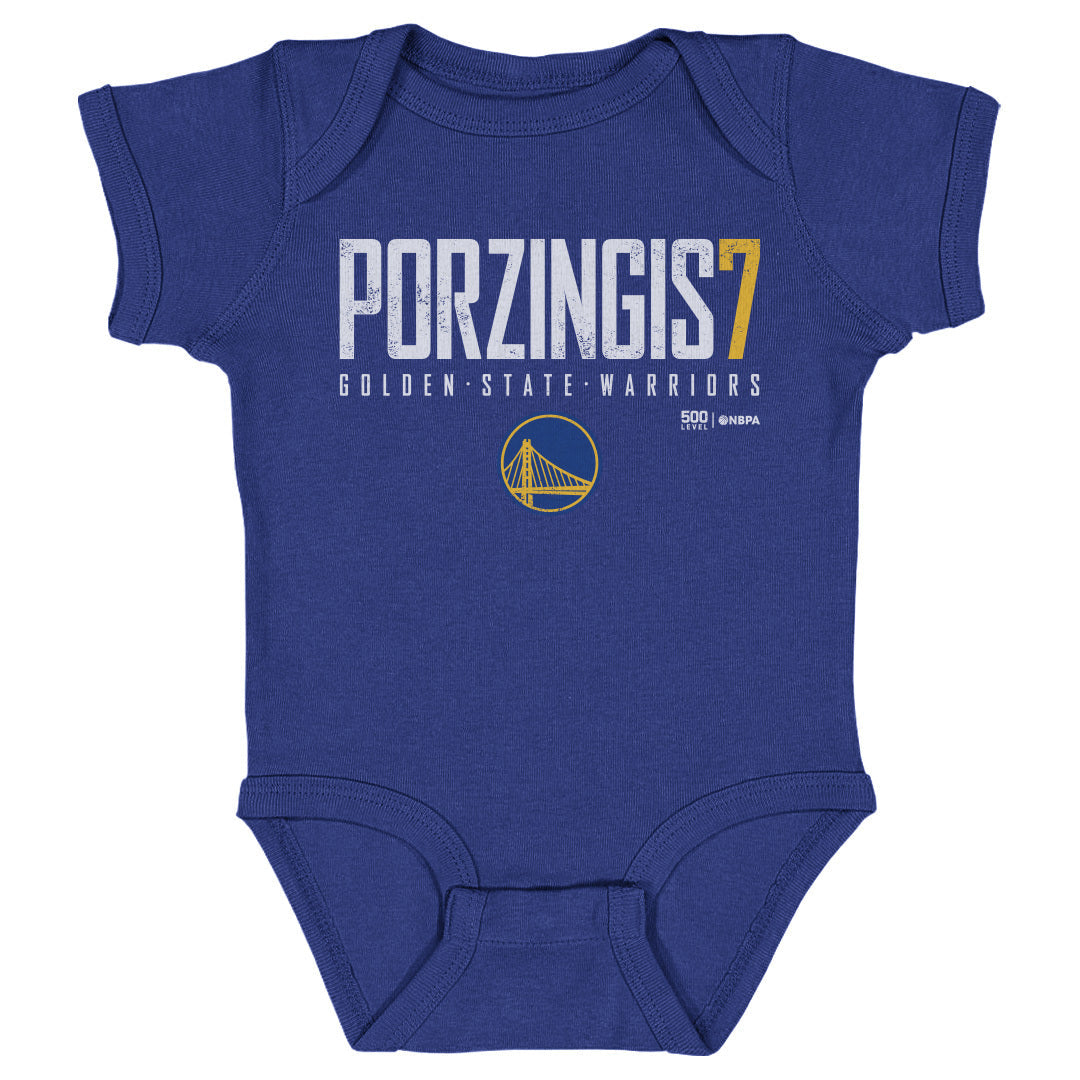 Kristaps Porzingis Golden State Warriors Elite WHT
