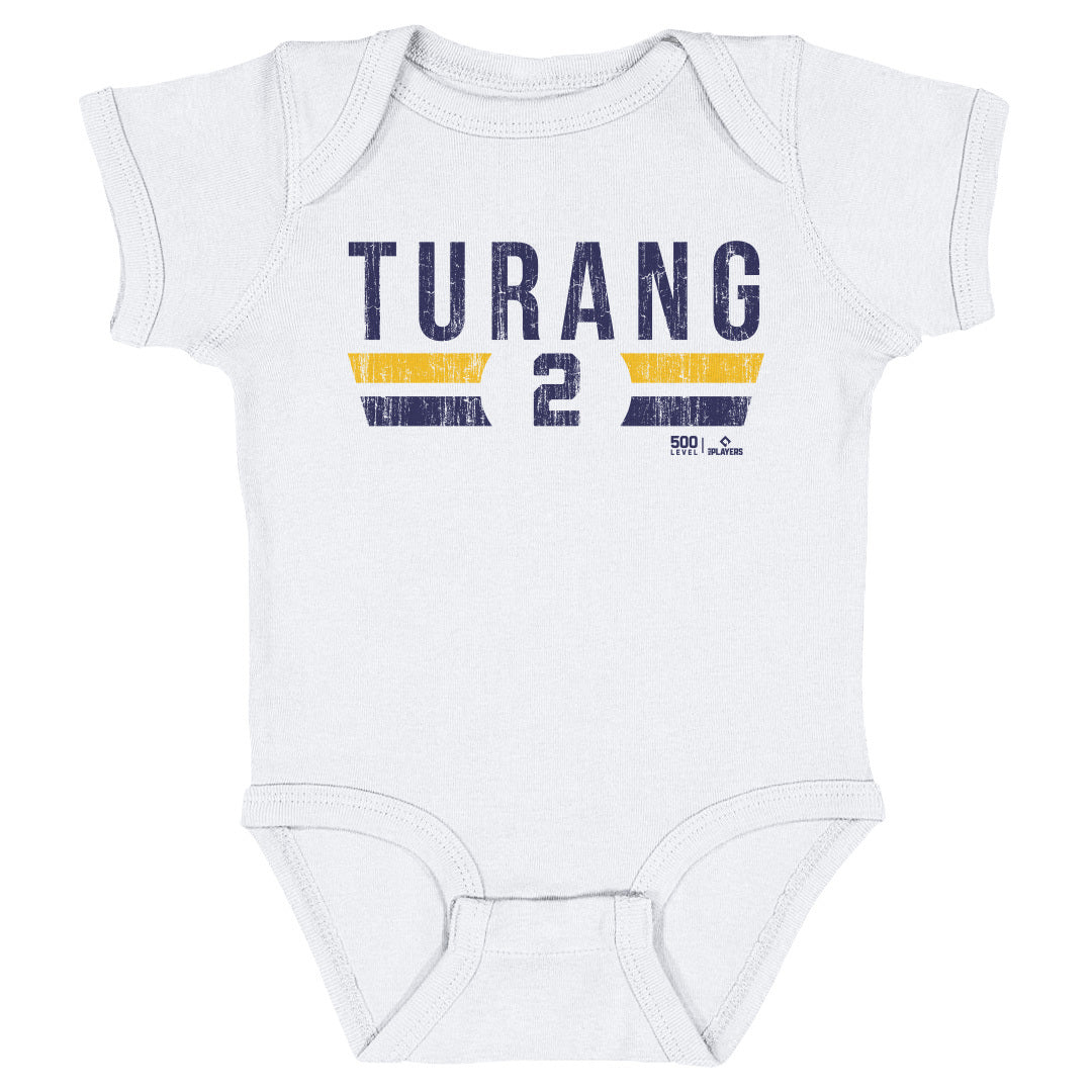 Brice Turang Milwaukee Font