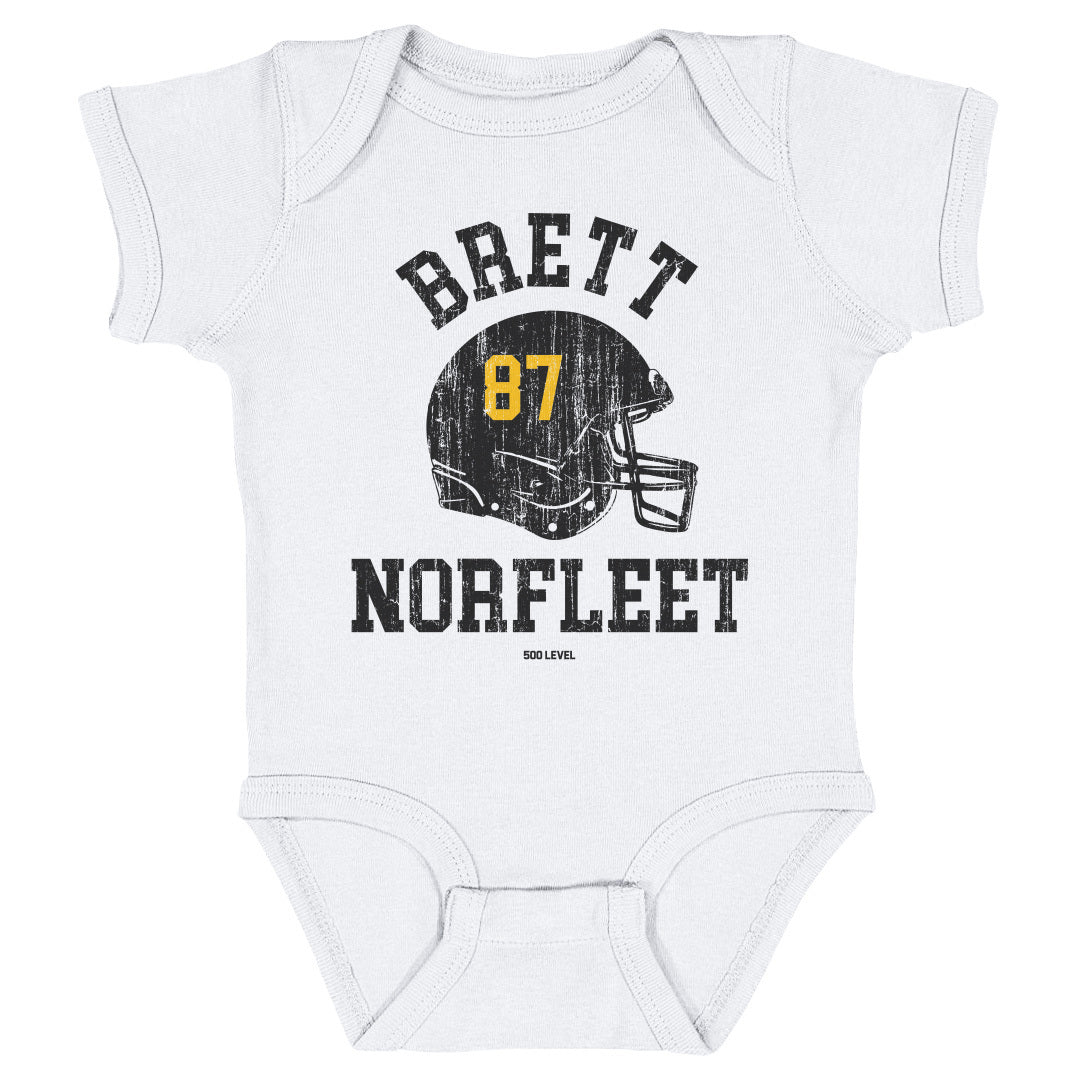Brett Norfleet College Helmet Font
