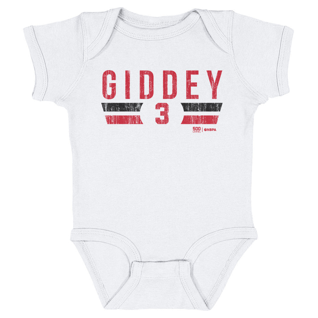 Josh Giddey Chicago Bulls Font
