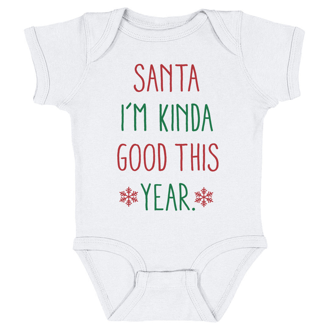 Christmas Santa I'm Kinda Good This Year
