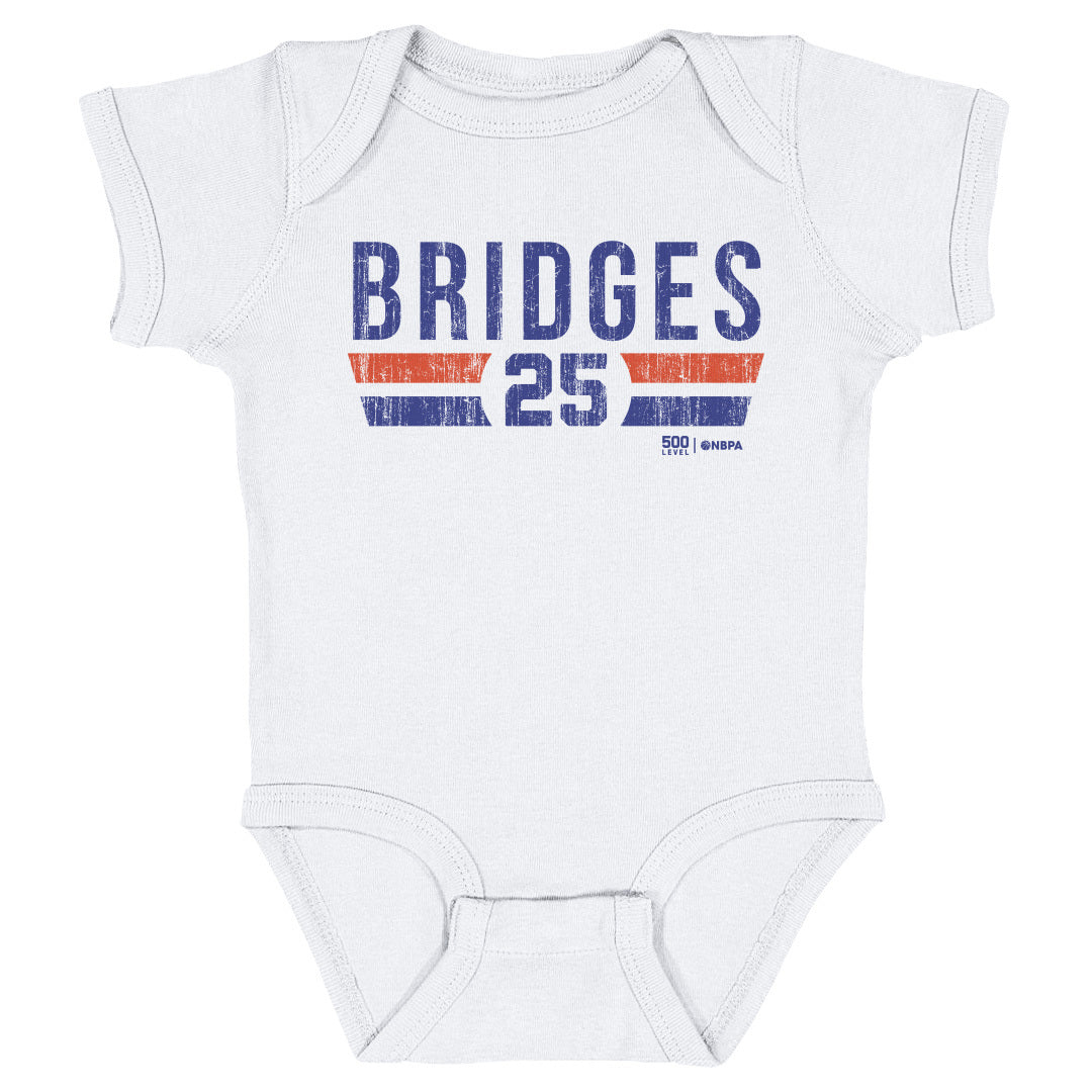 Mikal Bridges New York Knicks Font