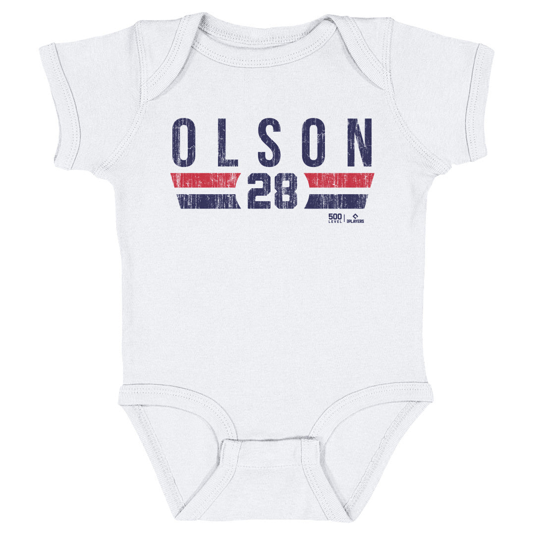 Matt Olson Atlanta Font