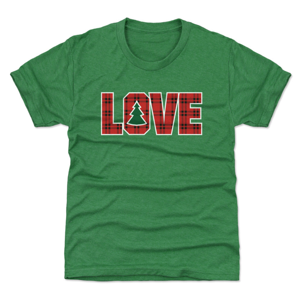 Christmas LOVE Christmas Plaid WHT