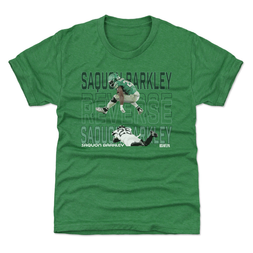 Saquon Barkley Philadelphia Hurdle WHT