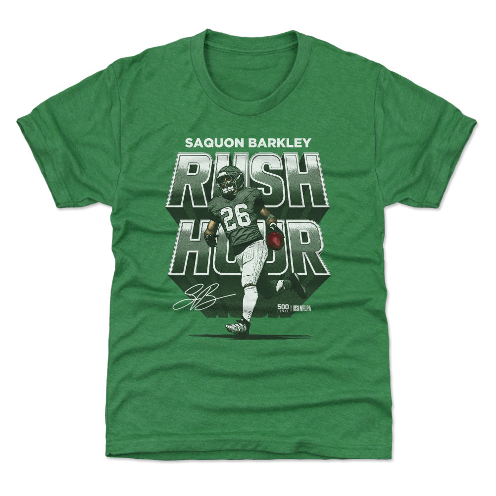 Saquon Barkley Philadelphia Rush Hour WHT