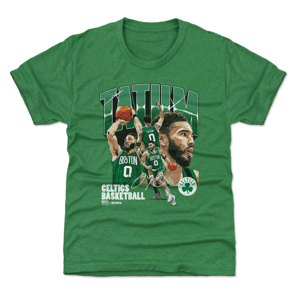 Jayson Tatum Boston Celtics Collage WHT