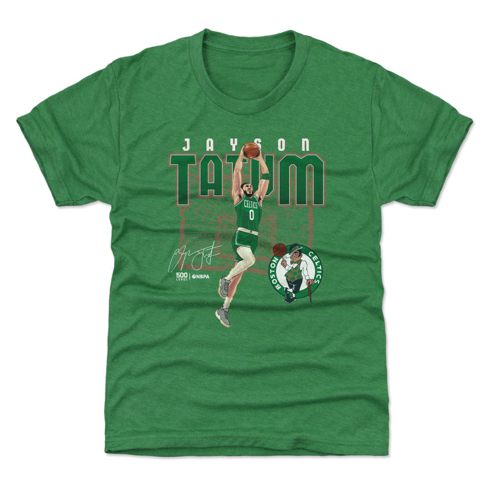 Jayson Tatum Boston Celtics Shattered WHT