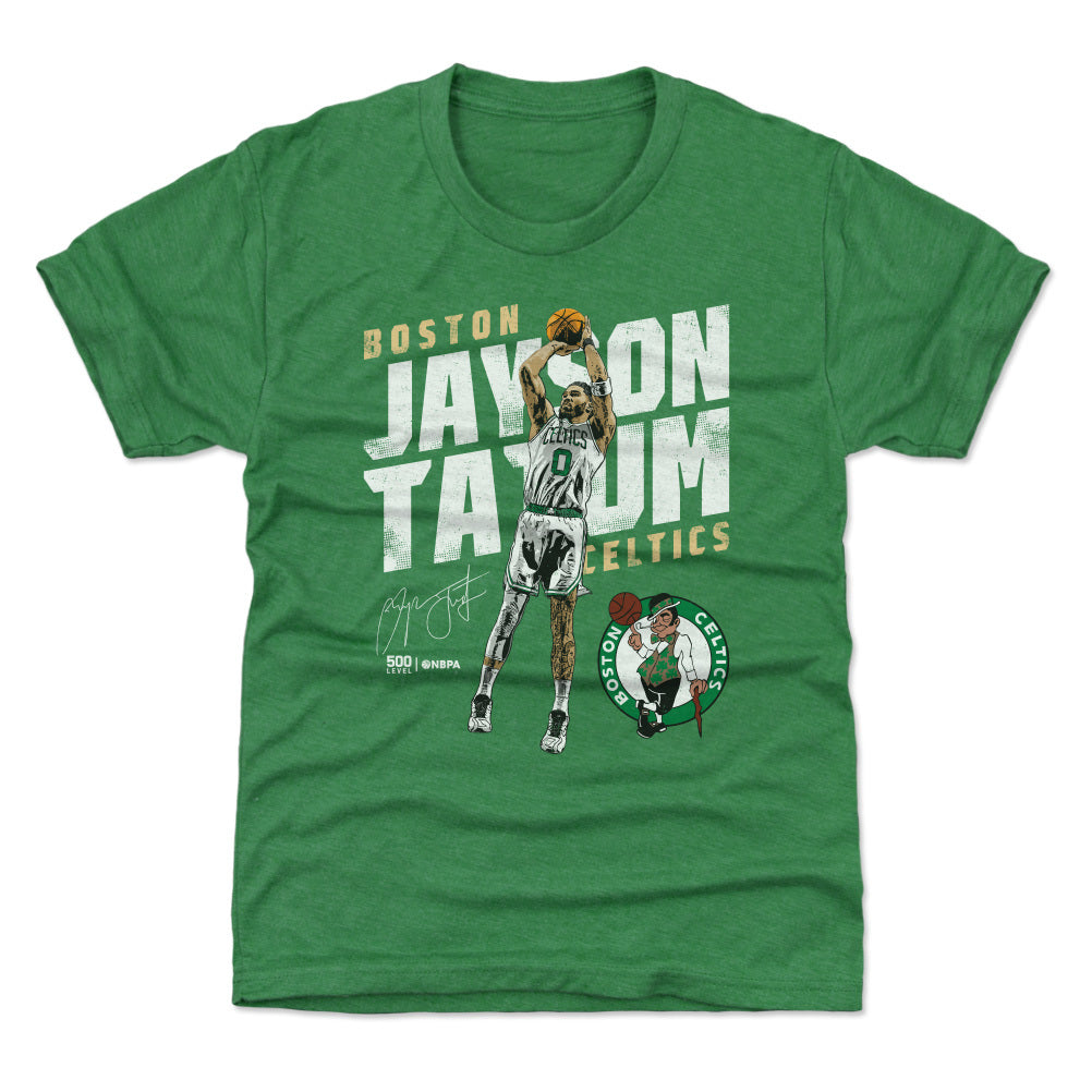 Jayson Tatum Boston Celtics Slant WHT