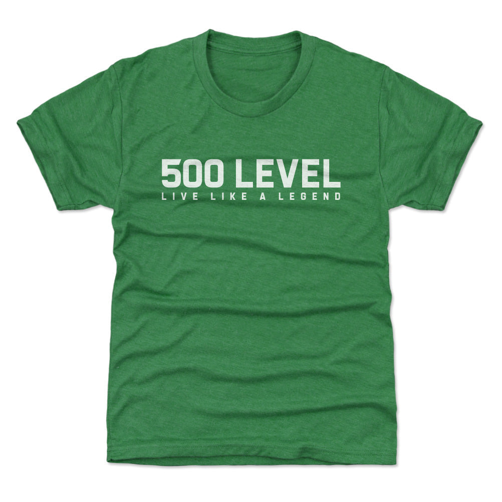 500 LEVEL Wordmark WHT