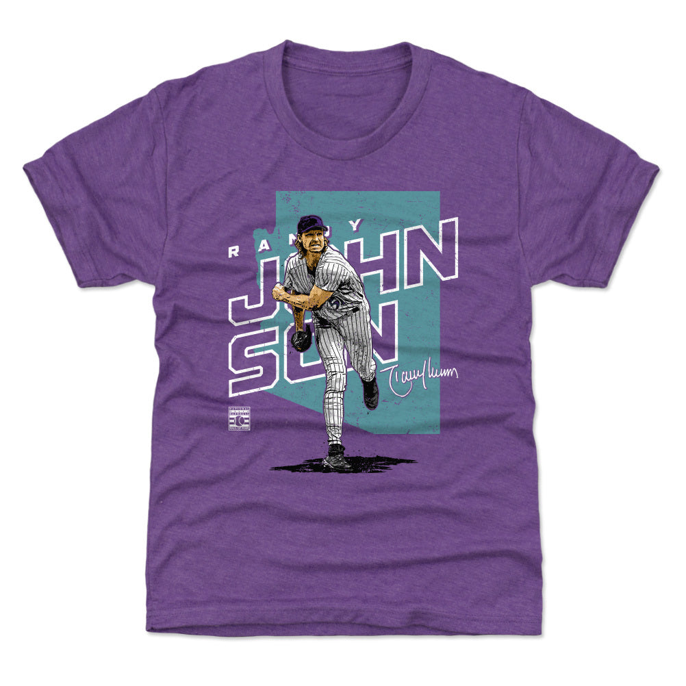 Randy Johnson Player Map Arizona WHT