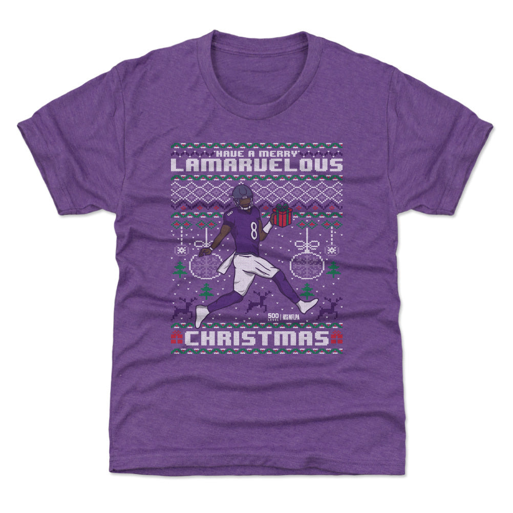 Lamar Jackson Baltimore Ugly Sweater WHT