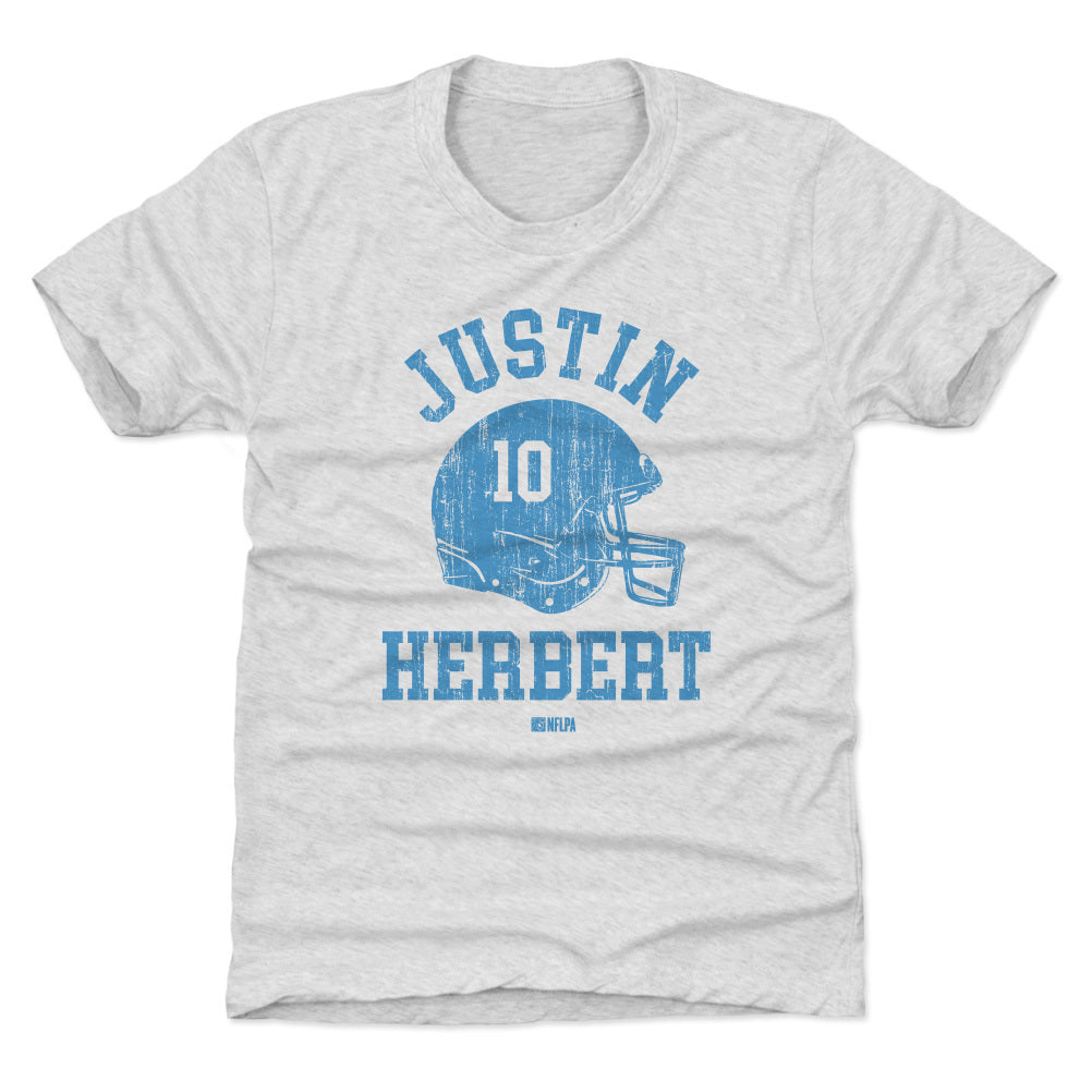 Justin Herbert Los Angeles C Helmet Font