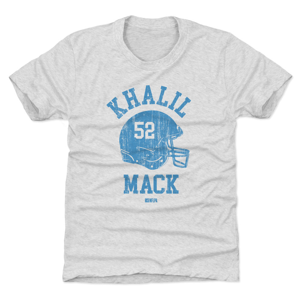 Khalil Mack Los Angeles C Helmet Font