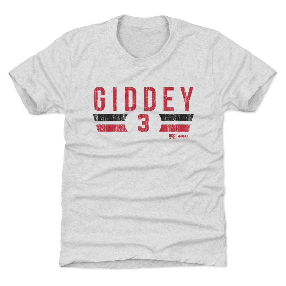 Josh Giddey Chicago Bulls Font