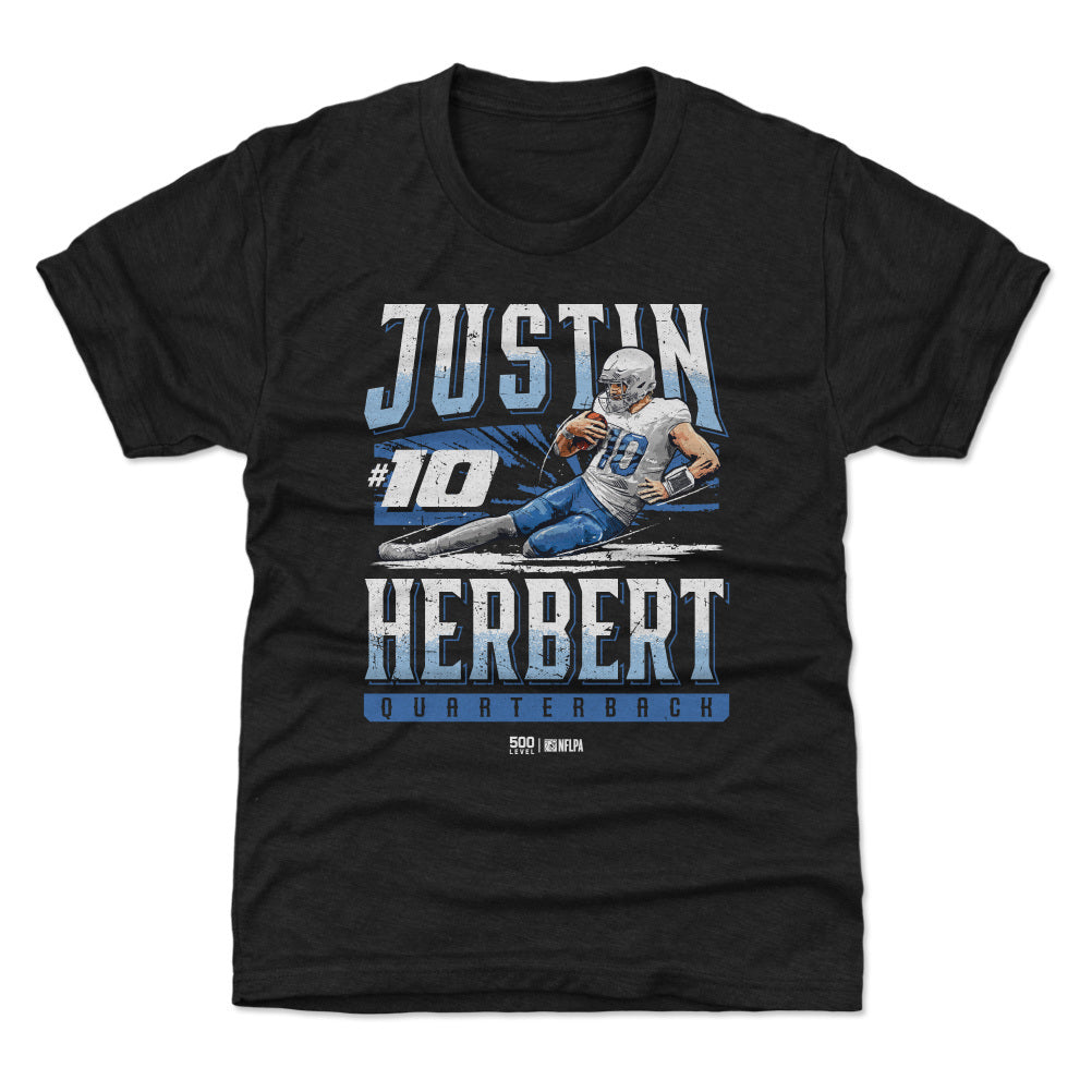 Justin Herbert Los Angeles C Slide WHT