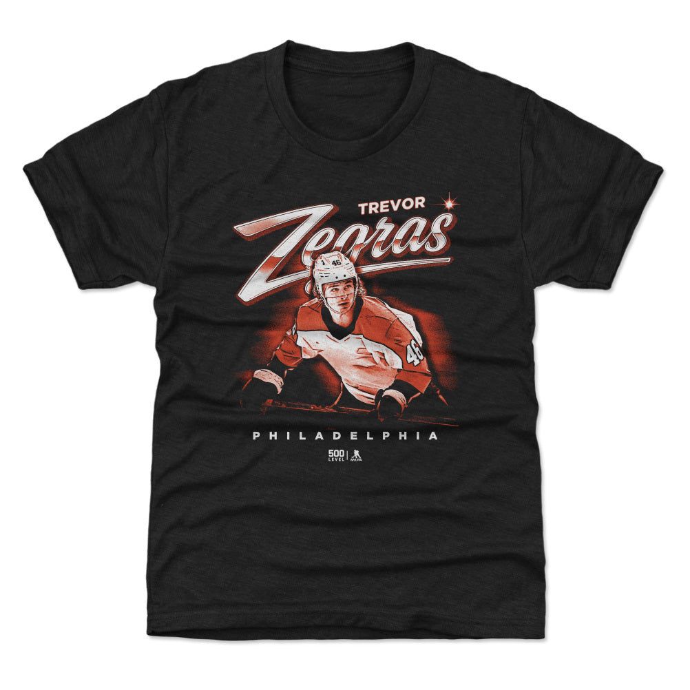 Trevor Zegras Philadelphia Bitmap WHT
