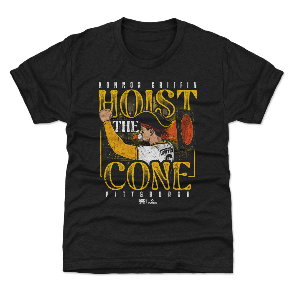 Konnor Griffin Pittsburgh Hoist The Cone WHT