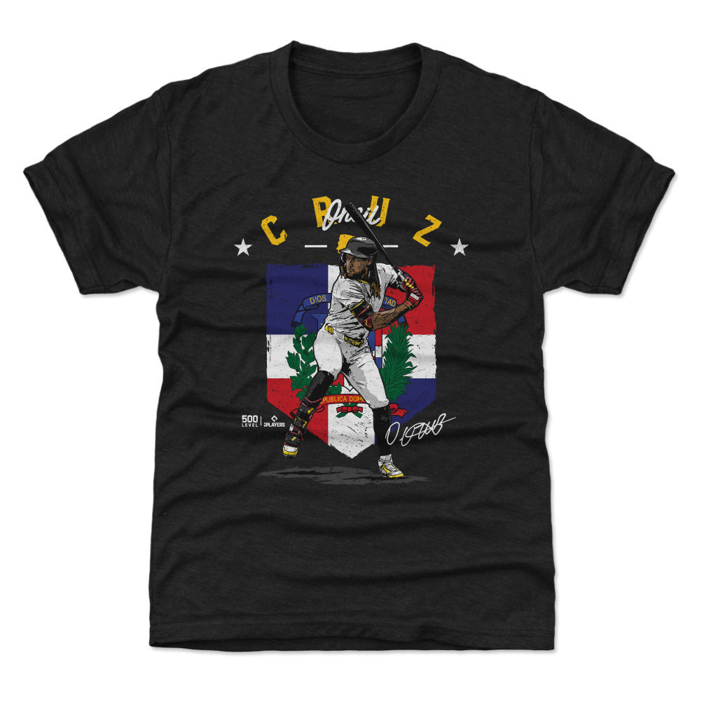 Oneil Cruz Pittsburgh Country Flag WHT