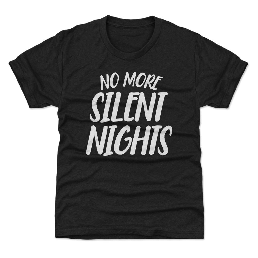 Christmas No More Silent Nights WHT