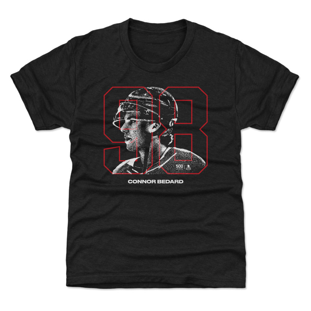 Connor Bedard Chicago Overlay WHT