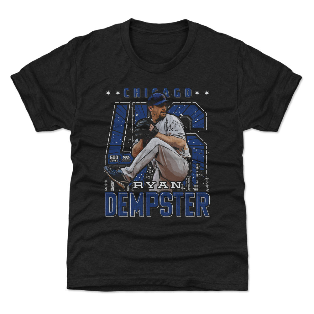 Ryan Dempster Chicago C Gritty WHT