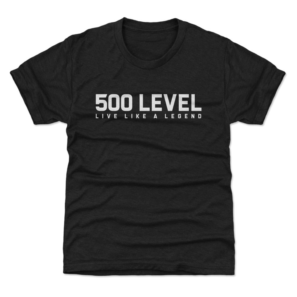 500 LEVEL Wordmark WHT