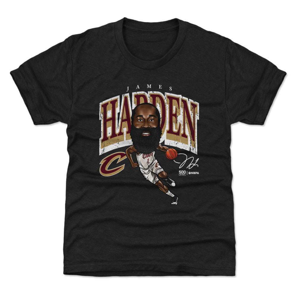 James Harden Cleveland Cavaliers Cartoon WHT